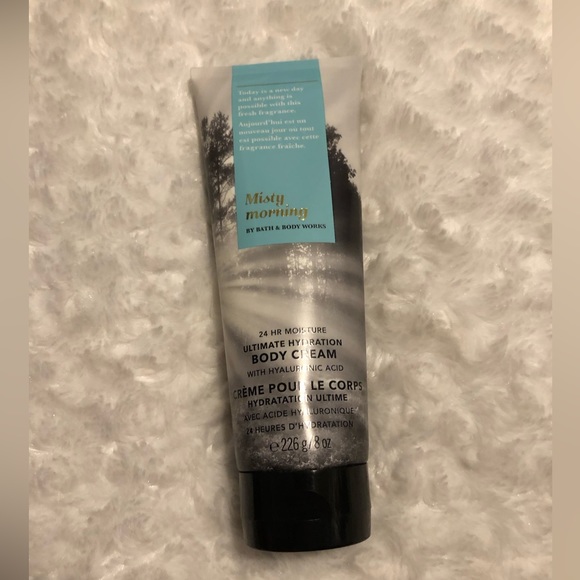 Bath And Body Works Misty Morning Body Cream New - Picture 1 of 3